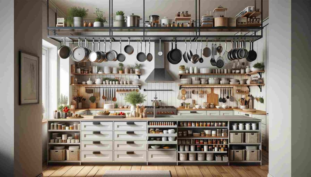 Ideas innovadoras para el almacenamiento en cocina